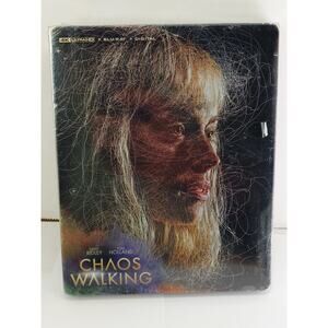 Chaos Walking steelbook 4K Ultra HD + Bluray + Digital new sealed